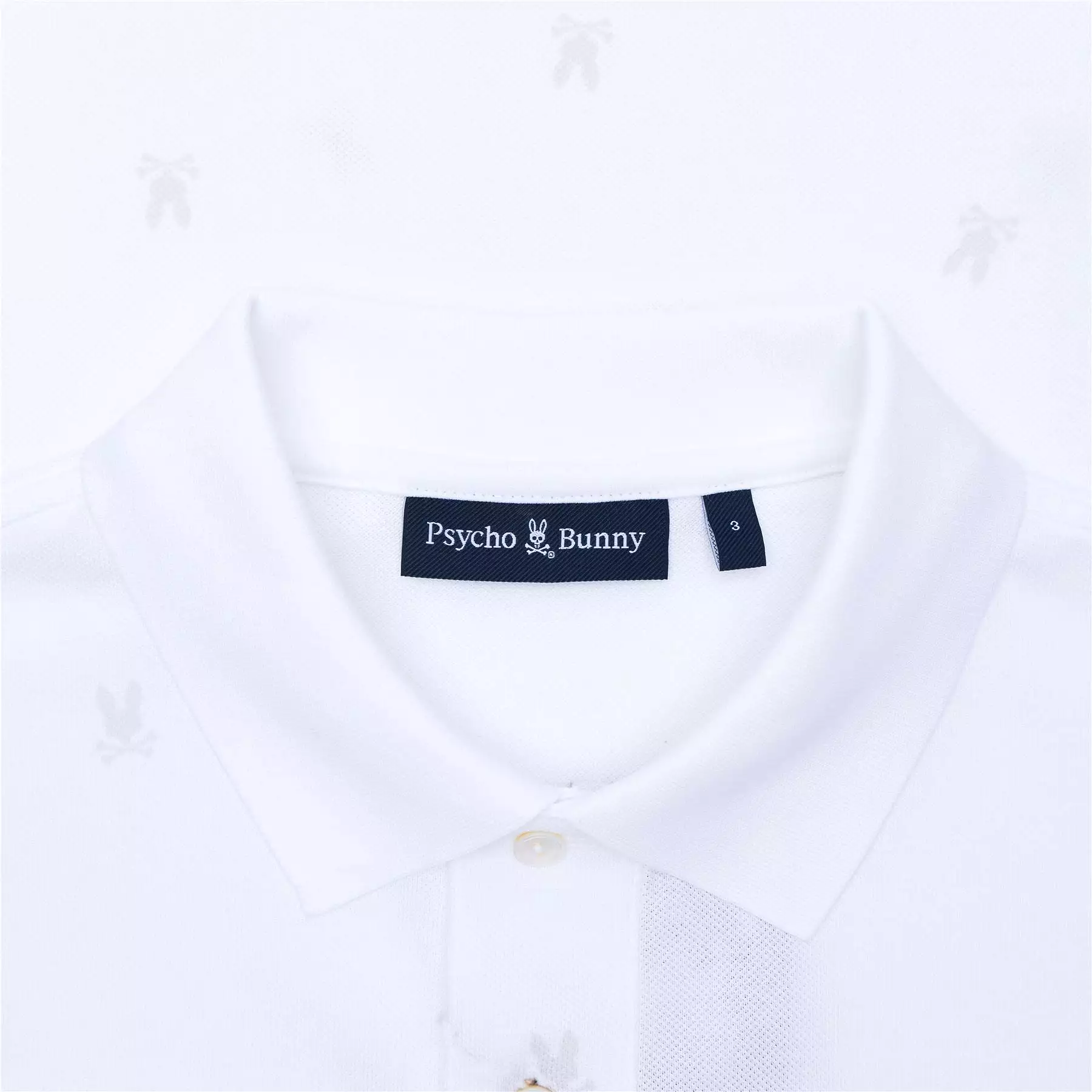 Lands Jersey Fashion Polo White - SS23