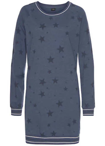 LASCANA Star Print Nightgown | Grattan