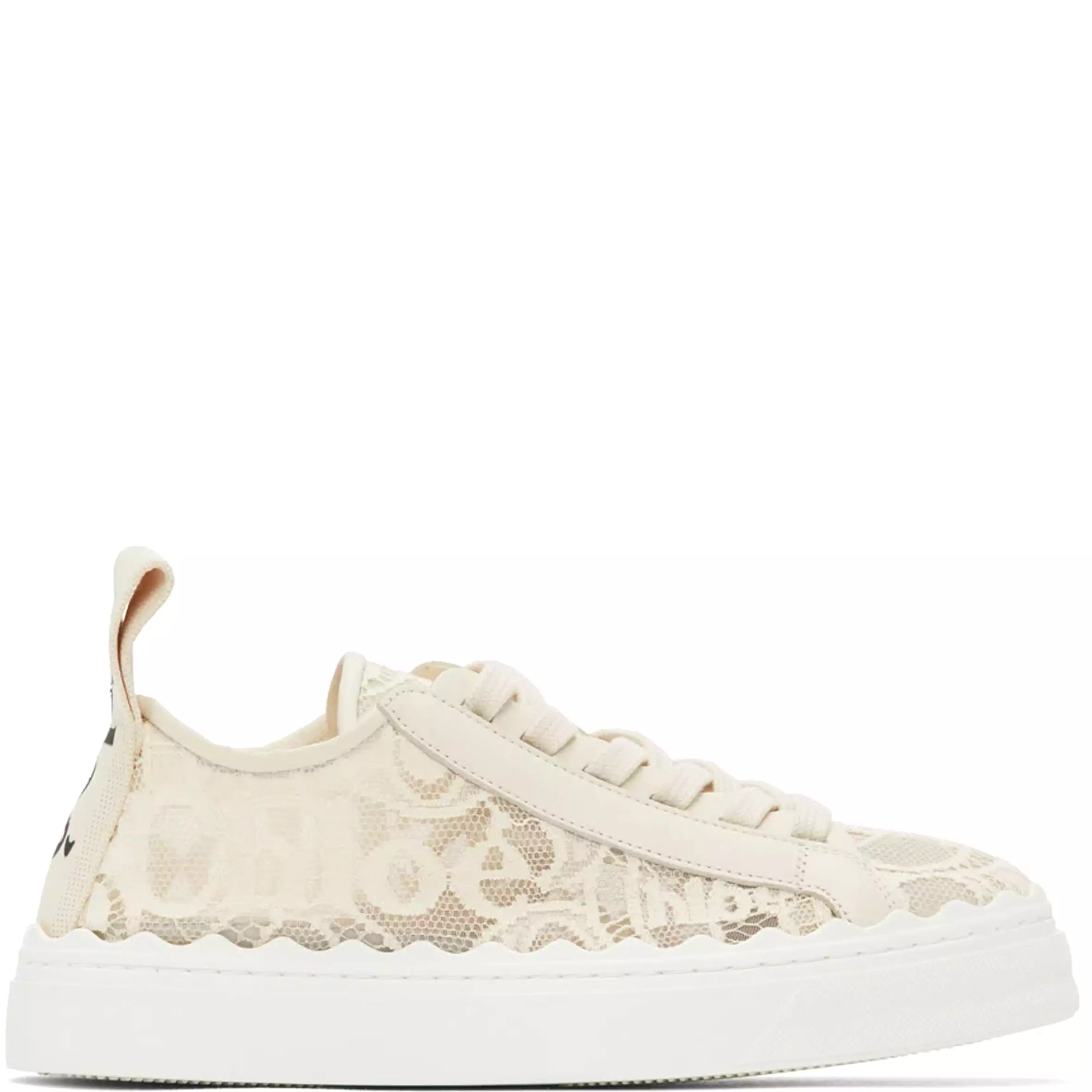 Lauren Lace Sneakers, Mild Beige