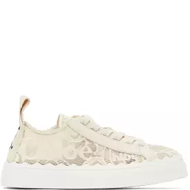 Lauren Lace Sneakers, Mild Beige