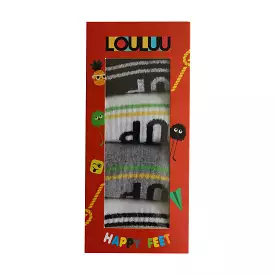 Louluu Women Up Design Tennis Ankle Socks I 4 Packs