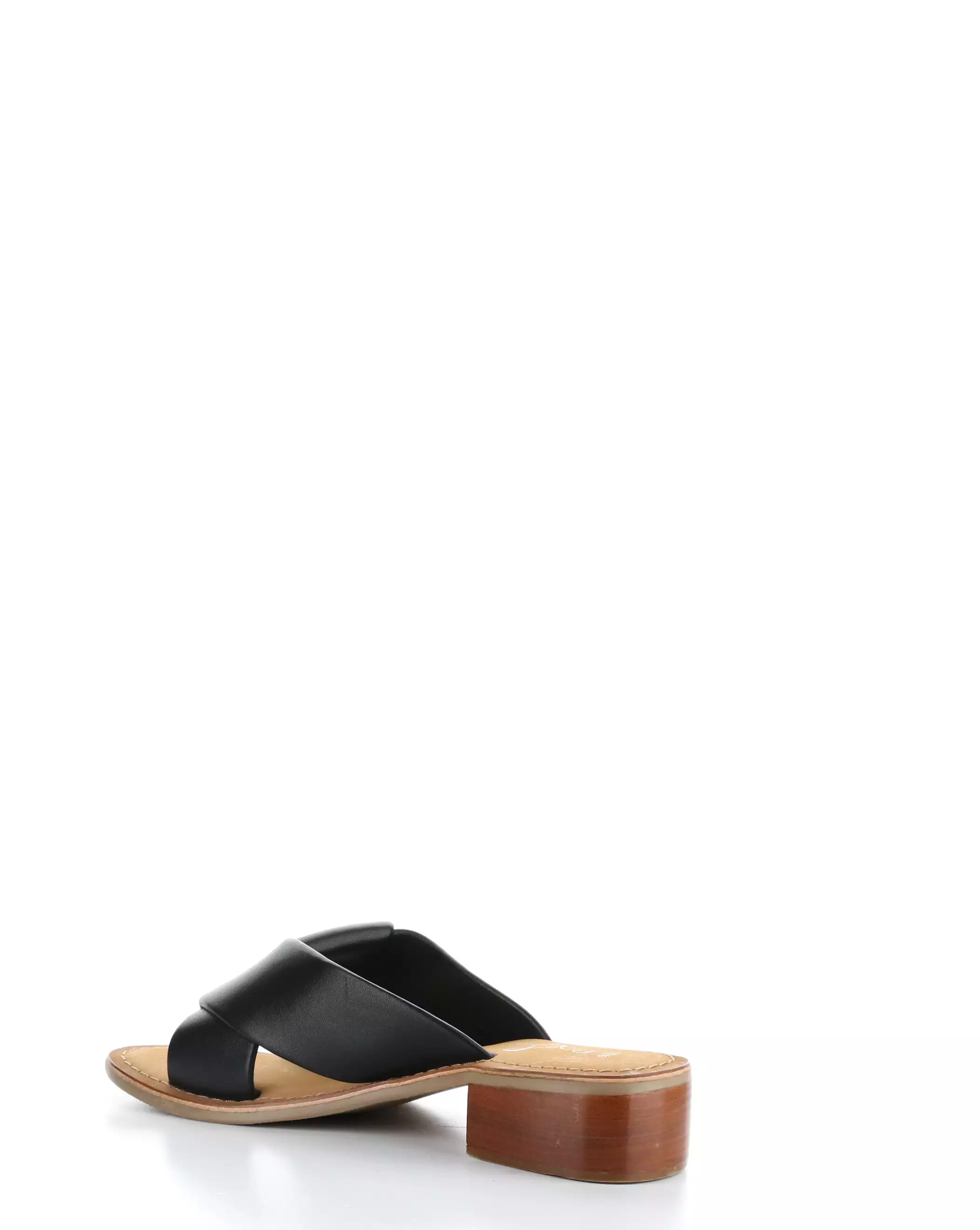 MALVY BLACK Slip-on Sandals