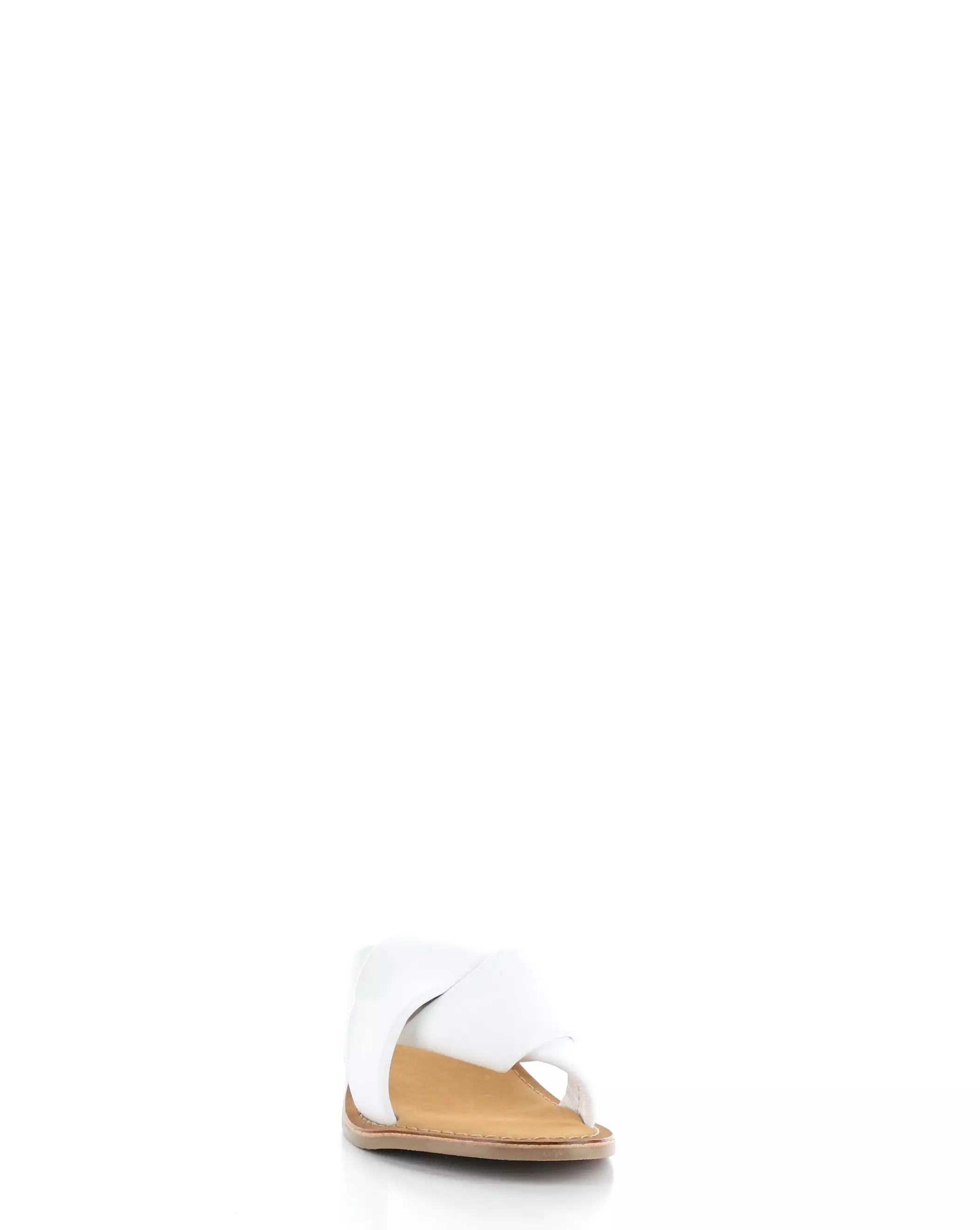 MALVY WHITE Slip-on Sandals