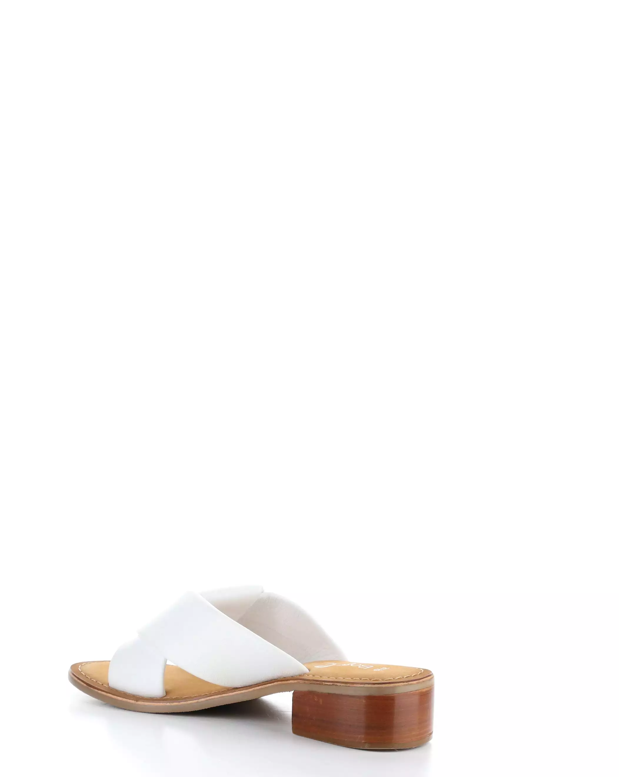 MALVY WHITE Slip-on Sandals