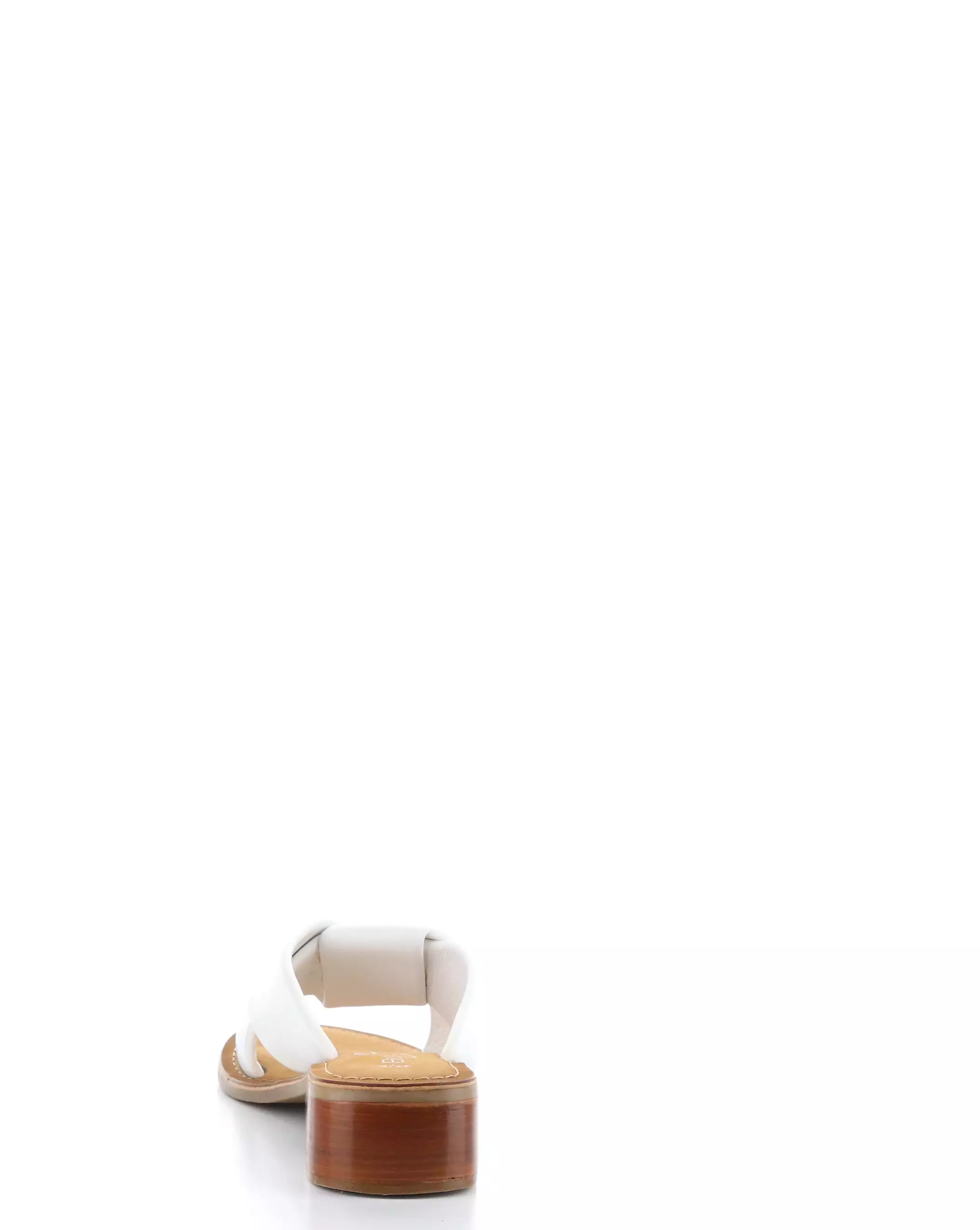 MALVY WHITE Slip-on Sandals