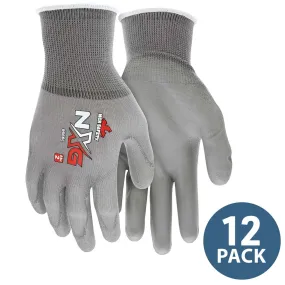 MCR Safety Polyurethane-Coated Nylon Gloves | 12 Pair