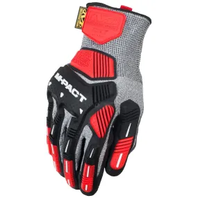 Mechanix Wear M-Pact Knit CR5A5 Gloves Grey/Black