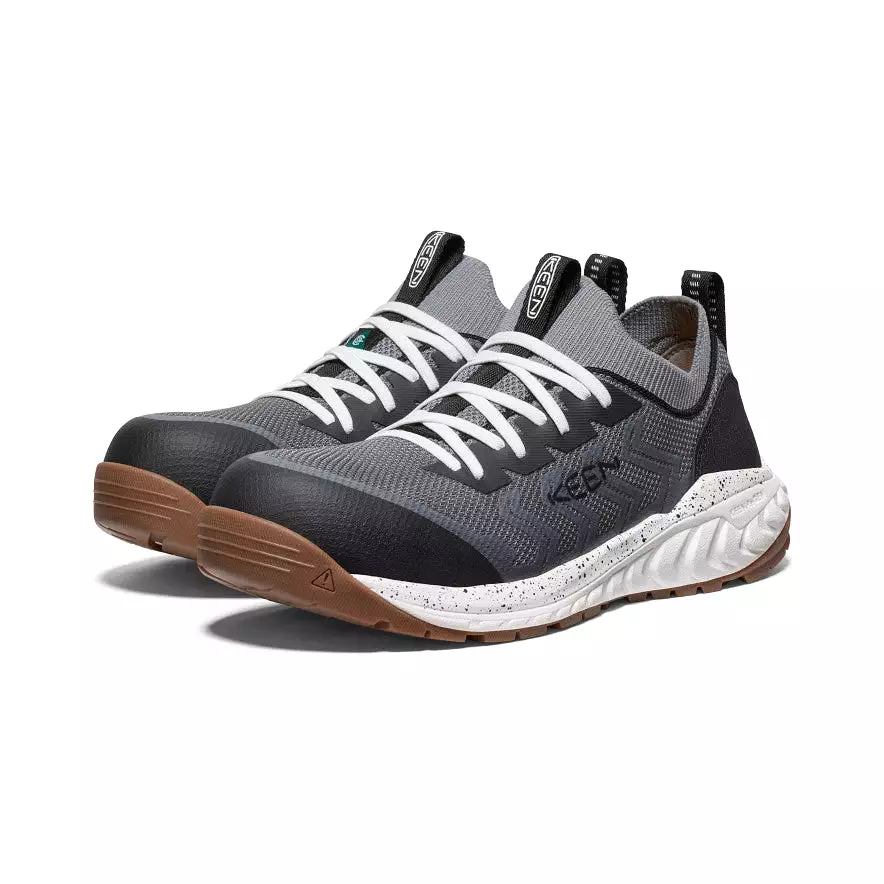 Men's CSA Arvada Shift Work Sneaker (Carbon-Fiber Toe)  |  Steel Grey/Gum