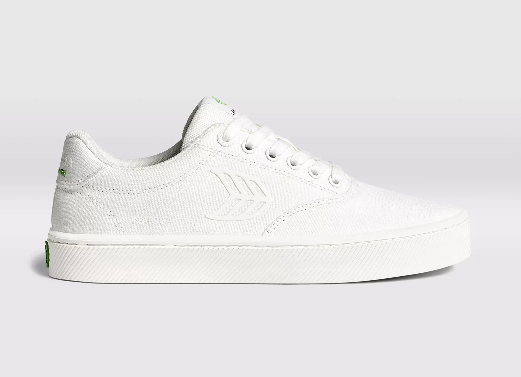 NAIOCA Canvas Off-White Canvas Sneaker Women