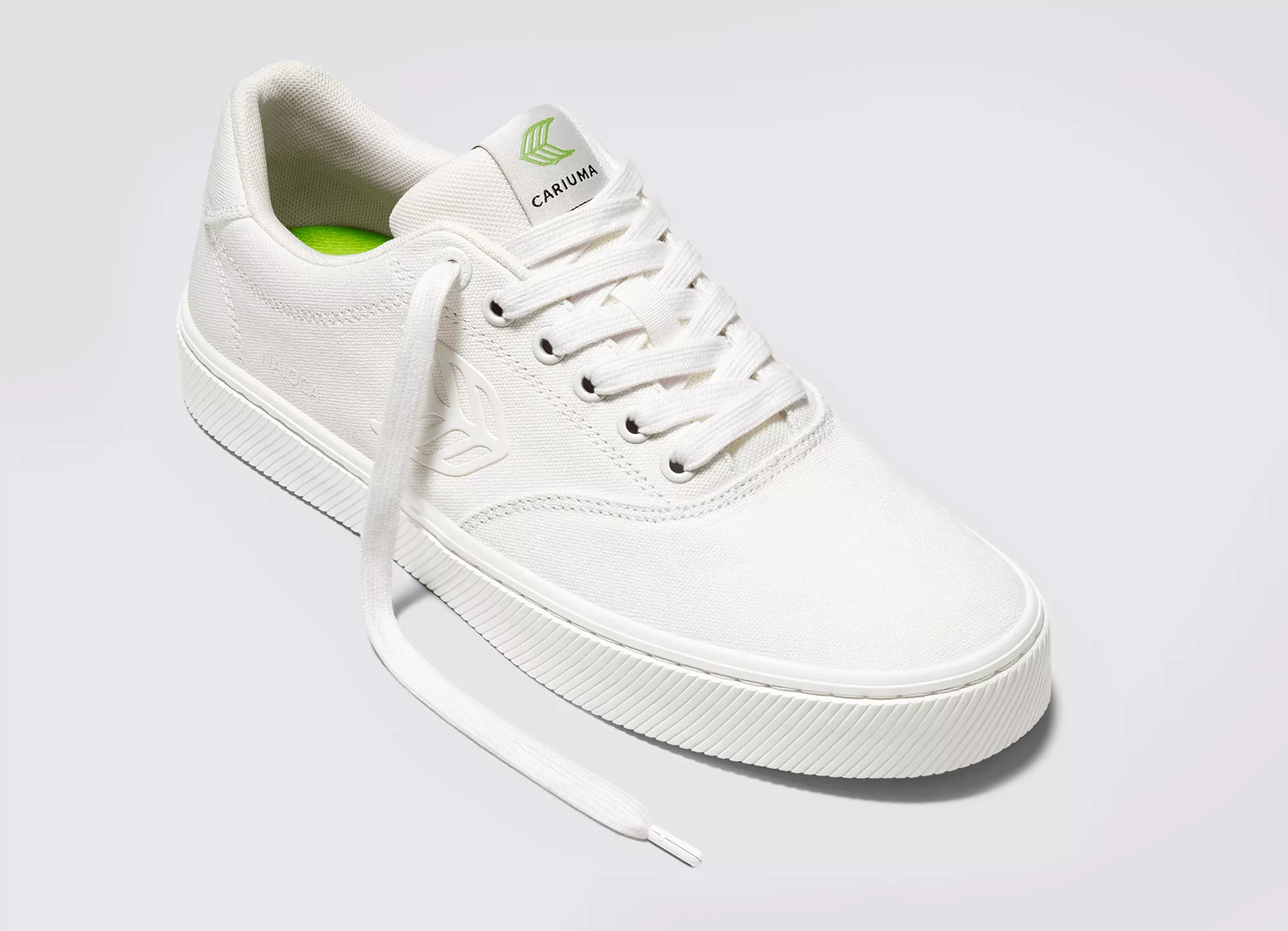 NAIOCA Canvas Off-White Canvas Sneaker Women