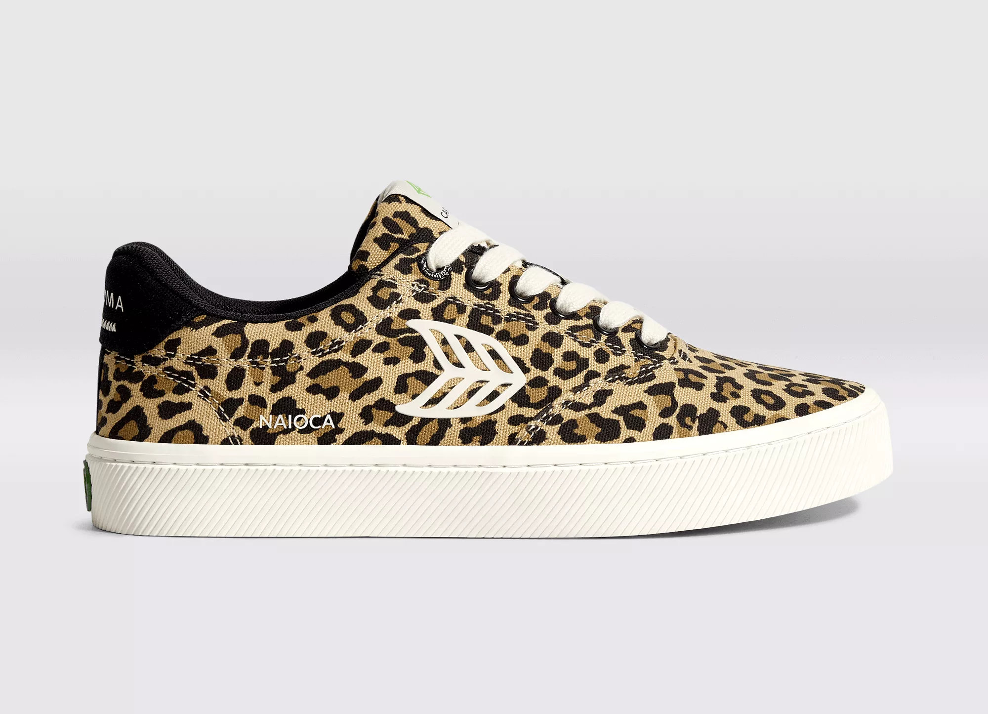 NAIOCA Leopard Print Canvas Sneaker Women