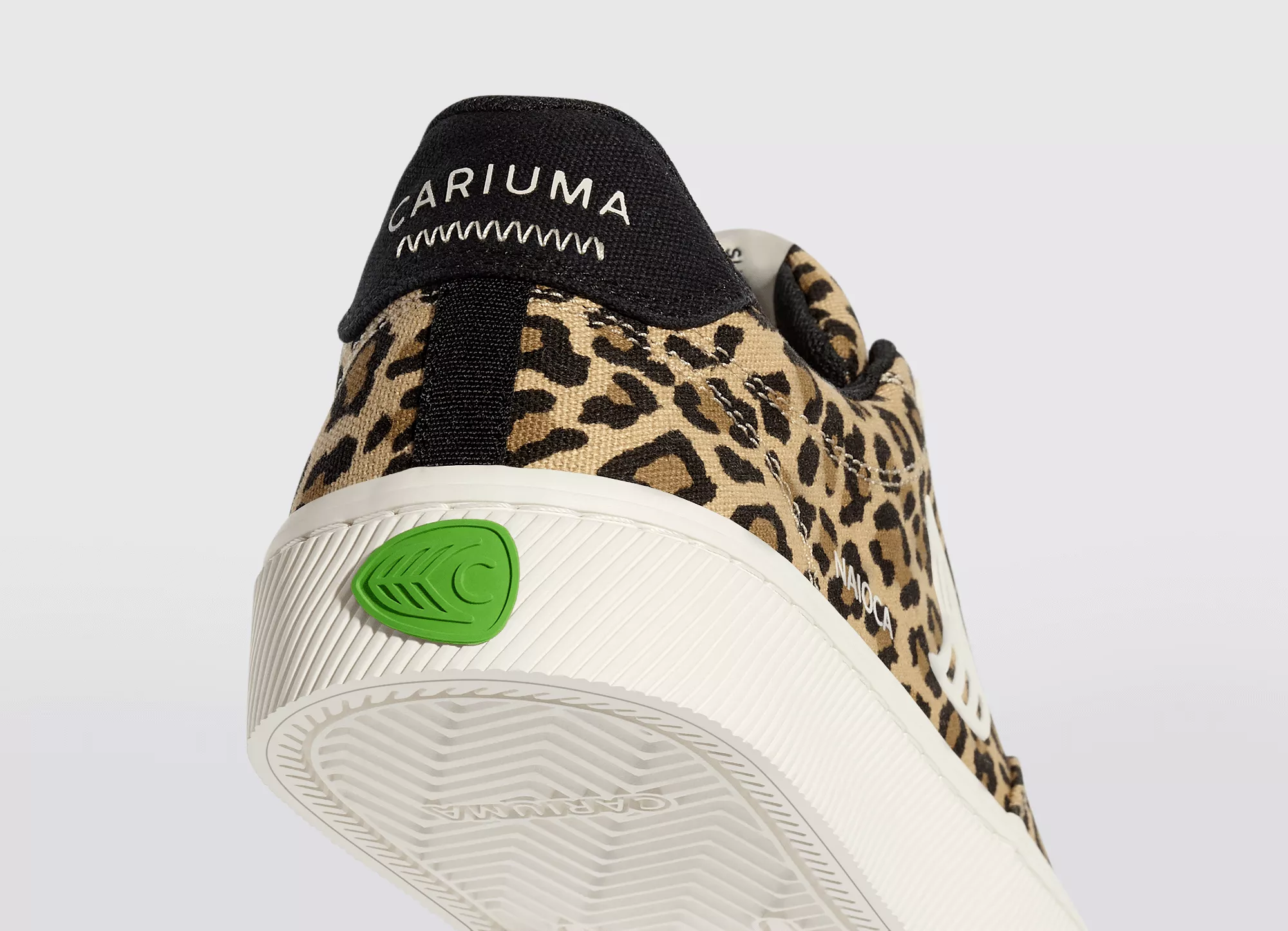 NAIOCA Leopard Print Canvas Sneaker Women