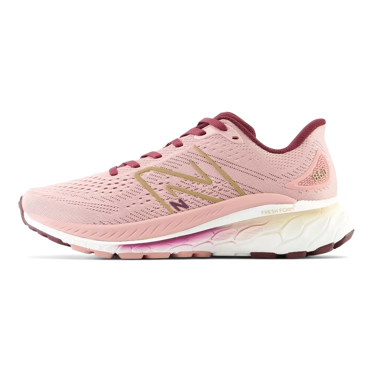 New Balance Women's Fresh Foam X 860v13 Pink Moon/Burgundy