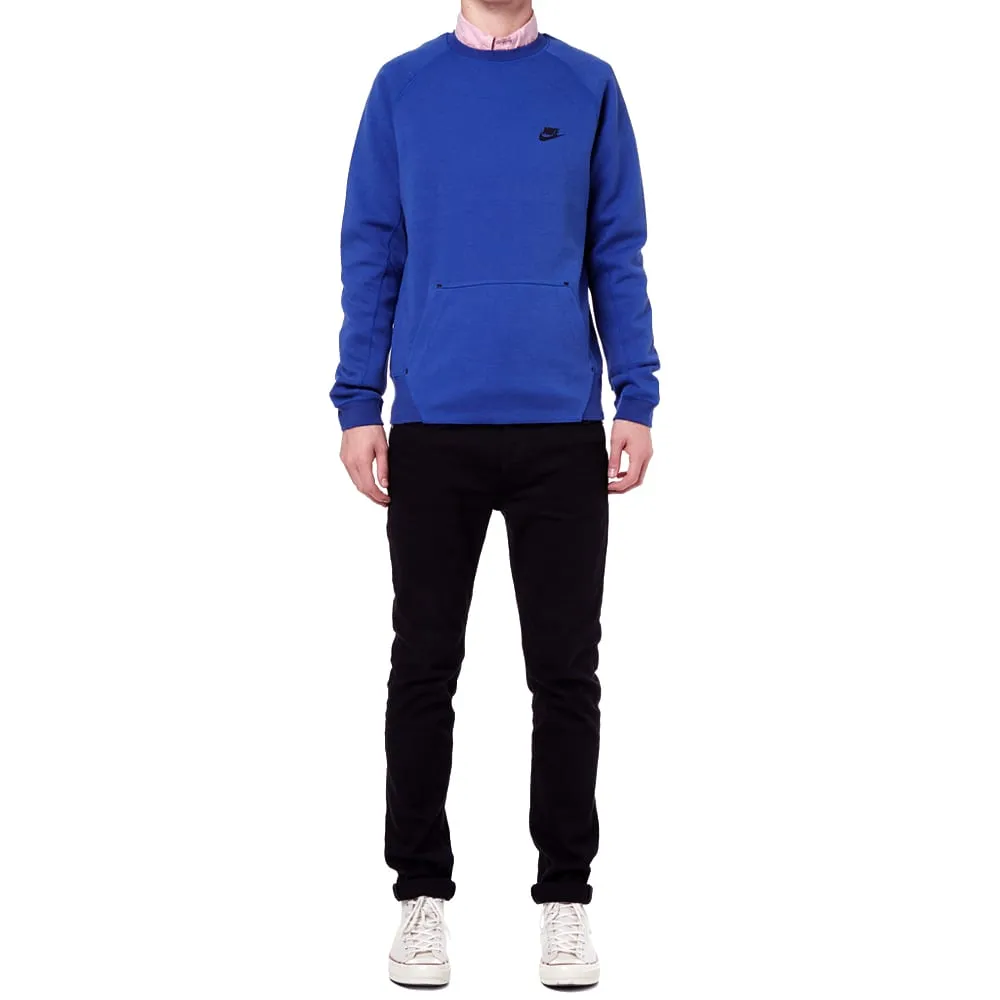 Nike Tech Fleece CrewDeep Royal Heather