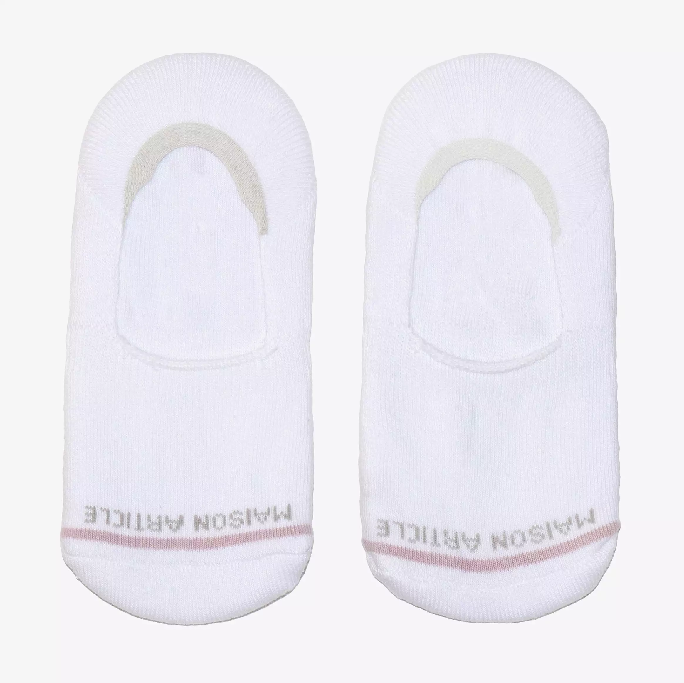 No Show Socks Womens Socks (White)