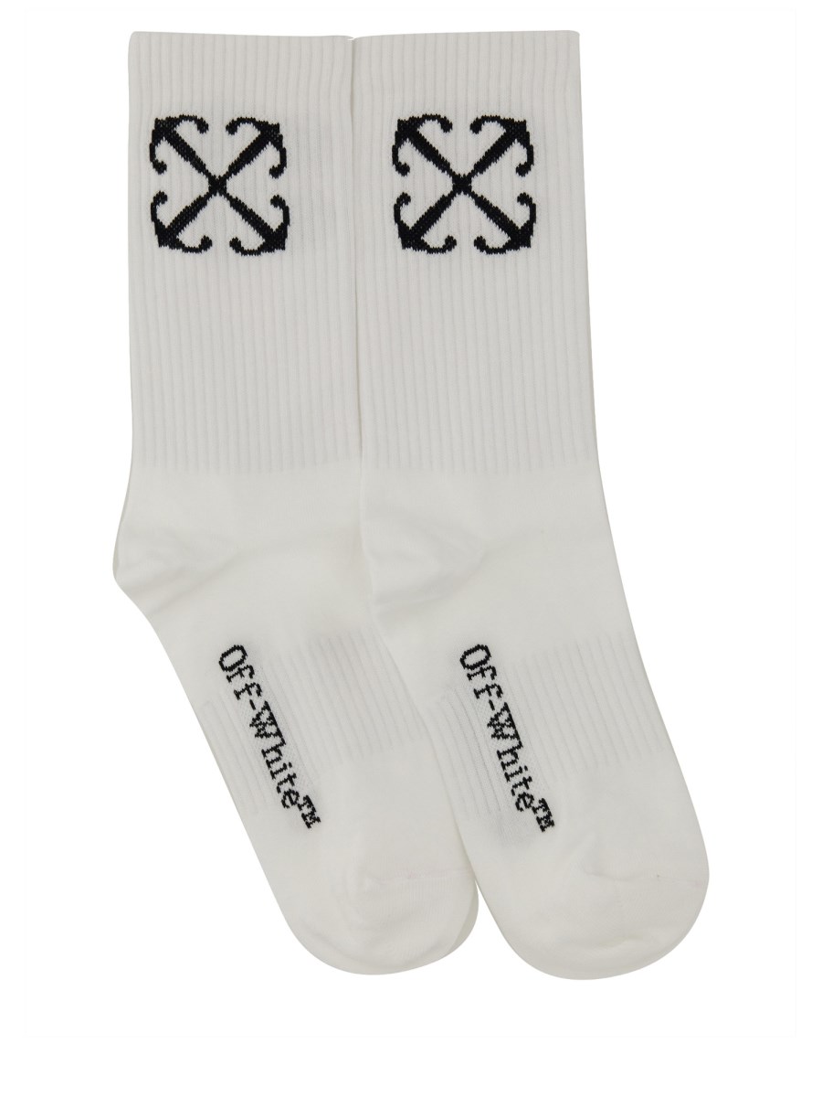 OFF-WHITE    SOCKS WITH LOGO