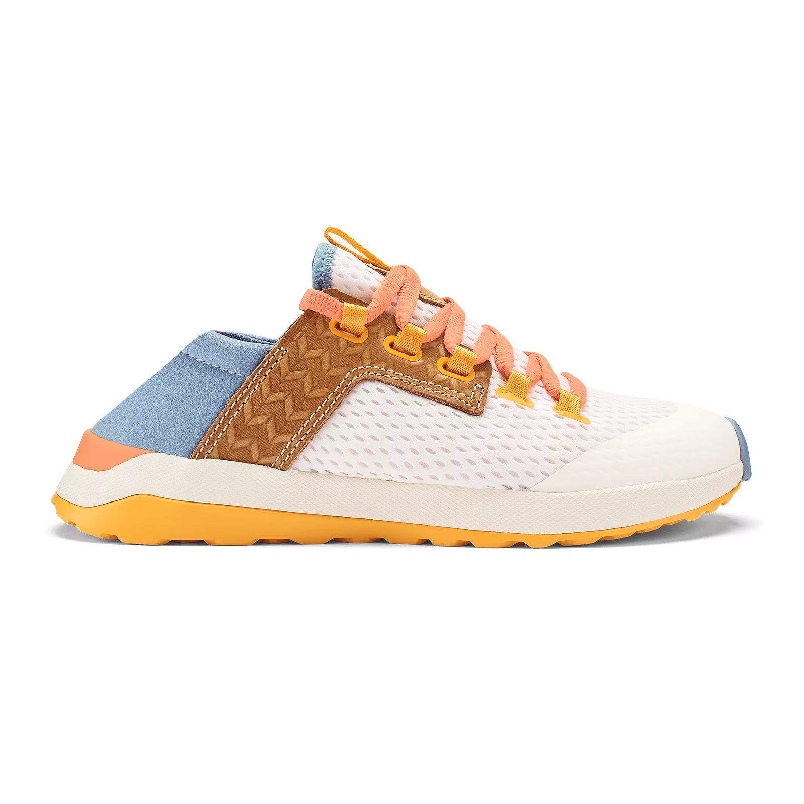 OluKai Wailuku Sneaker (Women) - Bright White/Sea Ice