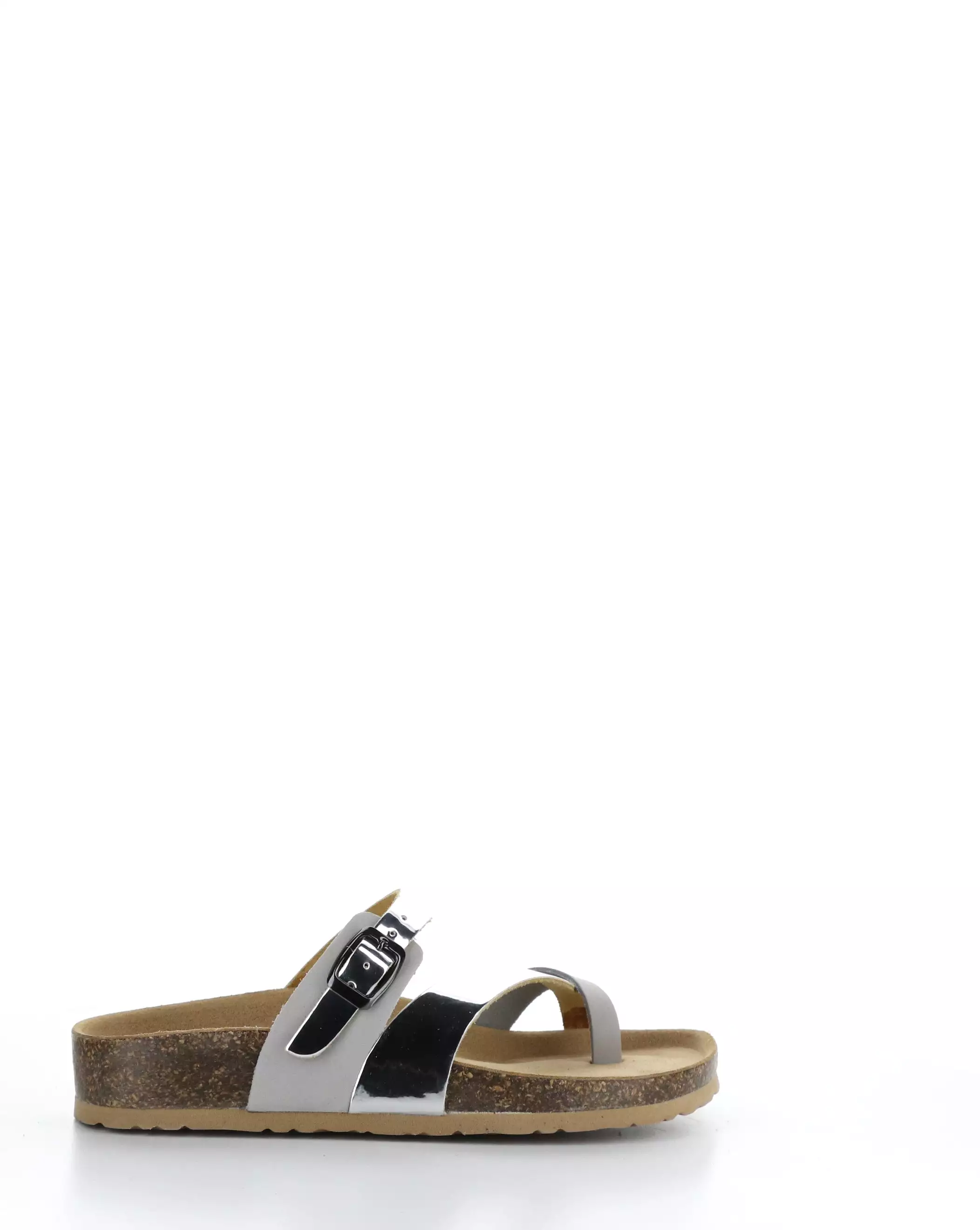 PARR PEARL/SILVER Slip-on Sandals