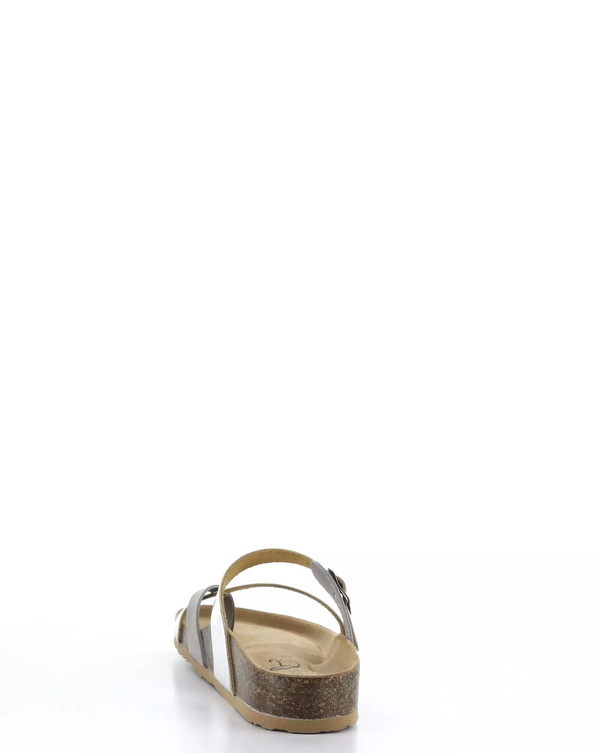 PARR PEARL/SILVER Slip-on Sandals