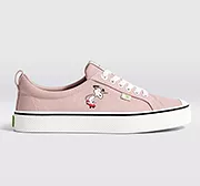 PEANUTS OCA Low Snoopy Skate Rose Canvas Sneaker Women