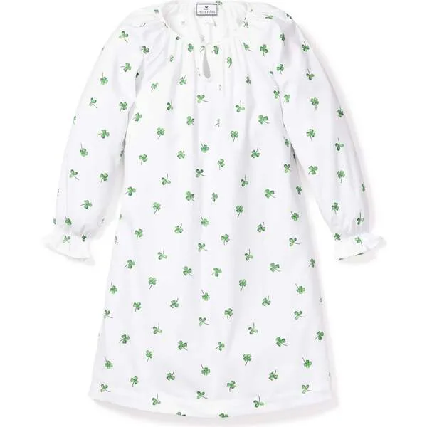 Petite Plume Kids Delphine Nightgown, Shamrocks