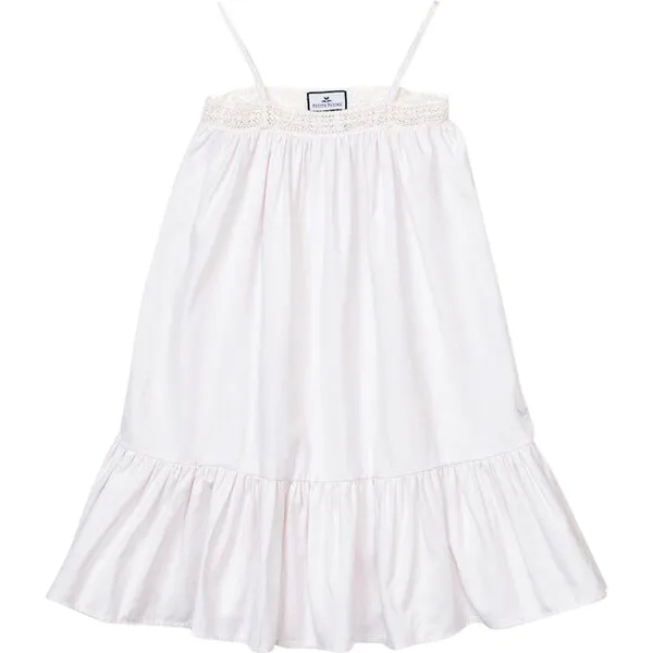 Petite Plume The Lily Nightgown, White