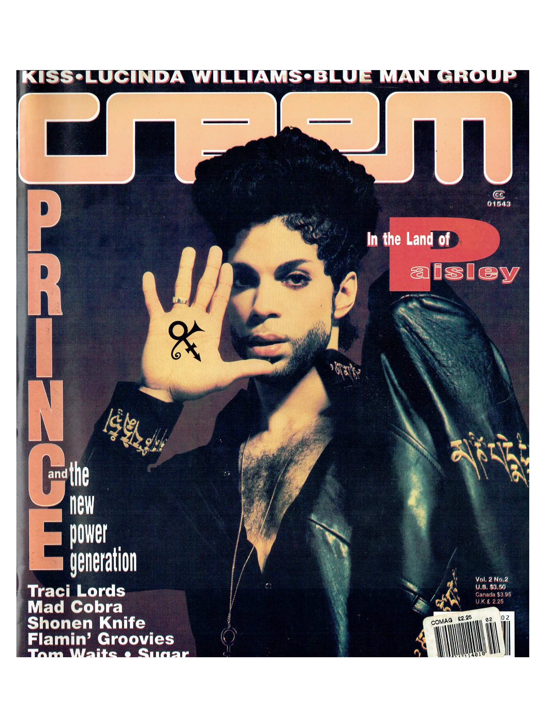 Prince – Creem Magazine Jan / Feb 1993 SUPERB 10 Page Article RARE