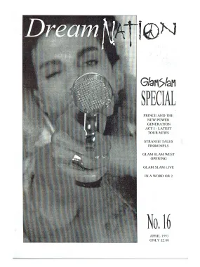 Prince – Dream Nation UK Fanzine April 1993 Number 16 Prince