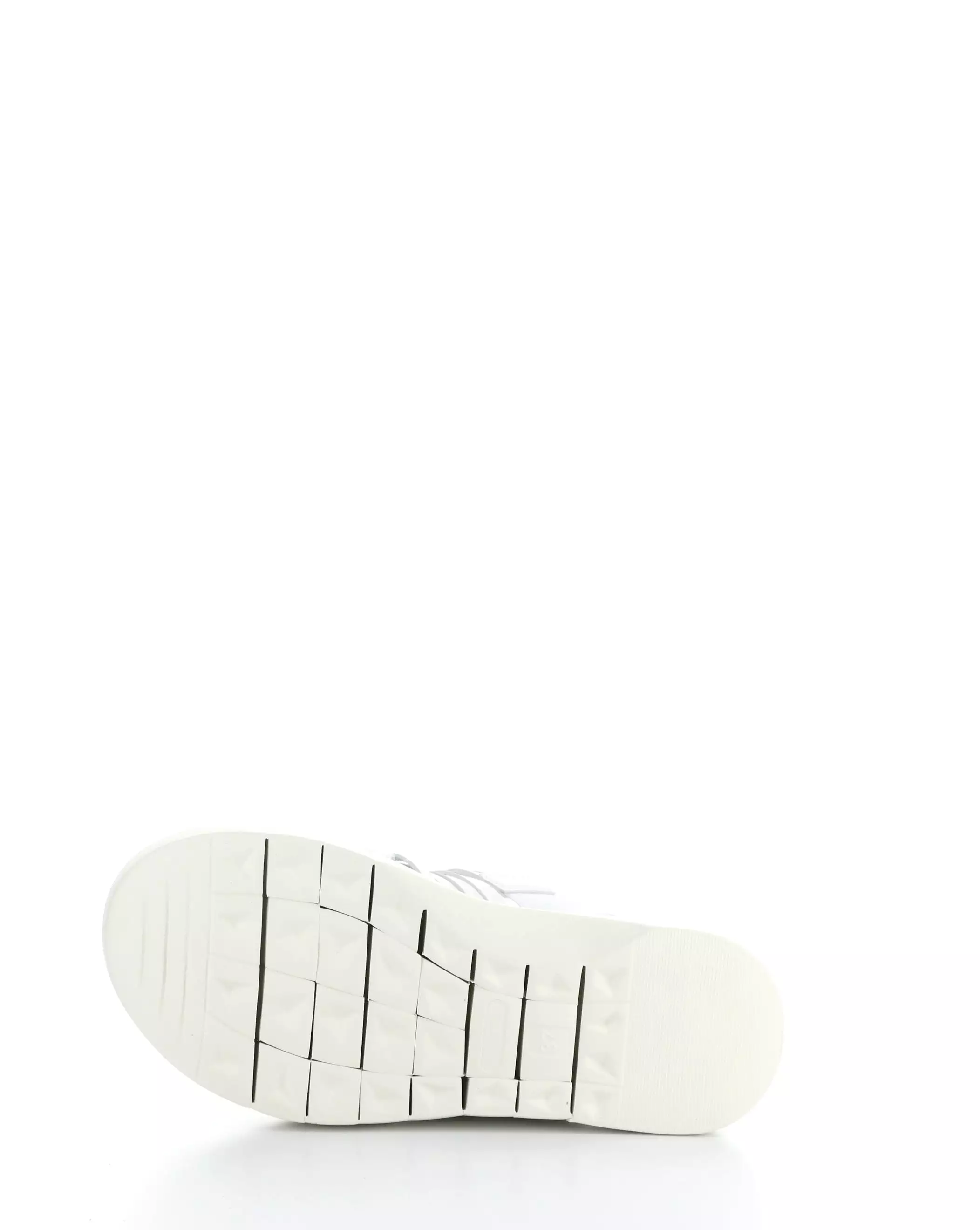 RISED WHITE Slip-on Sandals