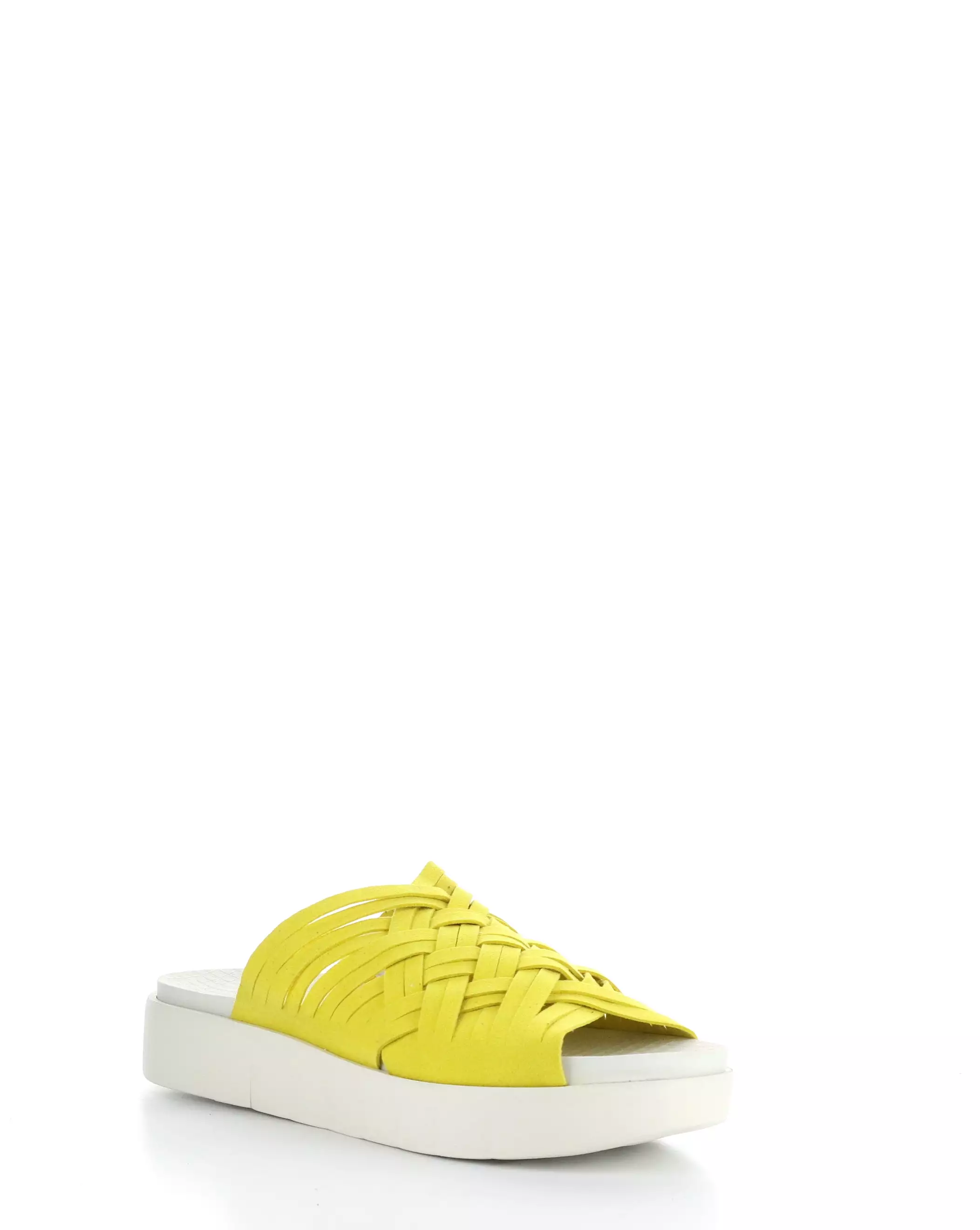 RISED YELLOW Slip-on Sandals