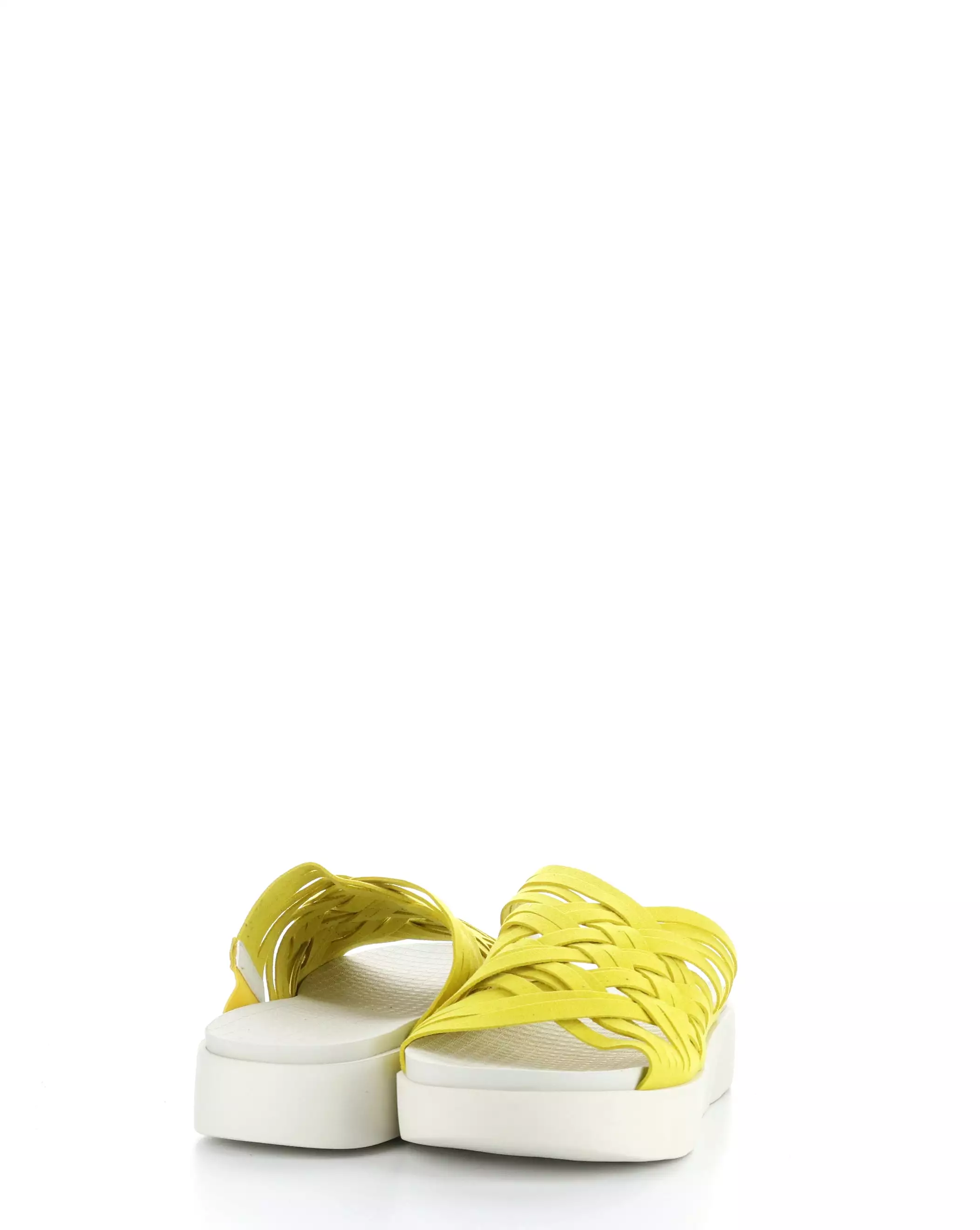 RISED YELLOW Slip-on Sandals