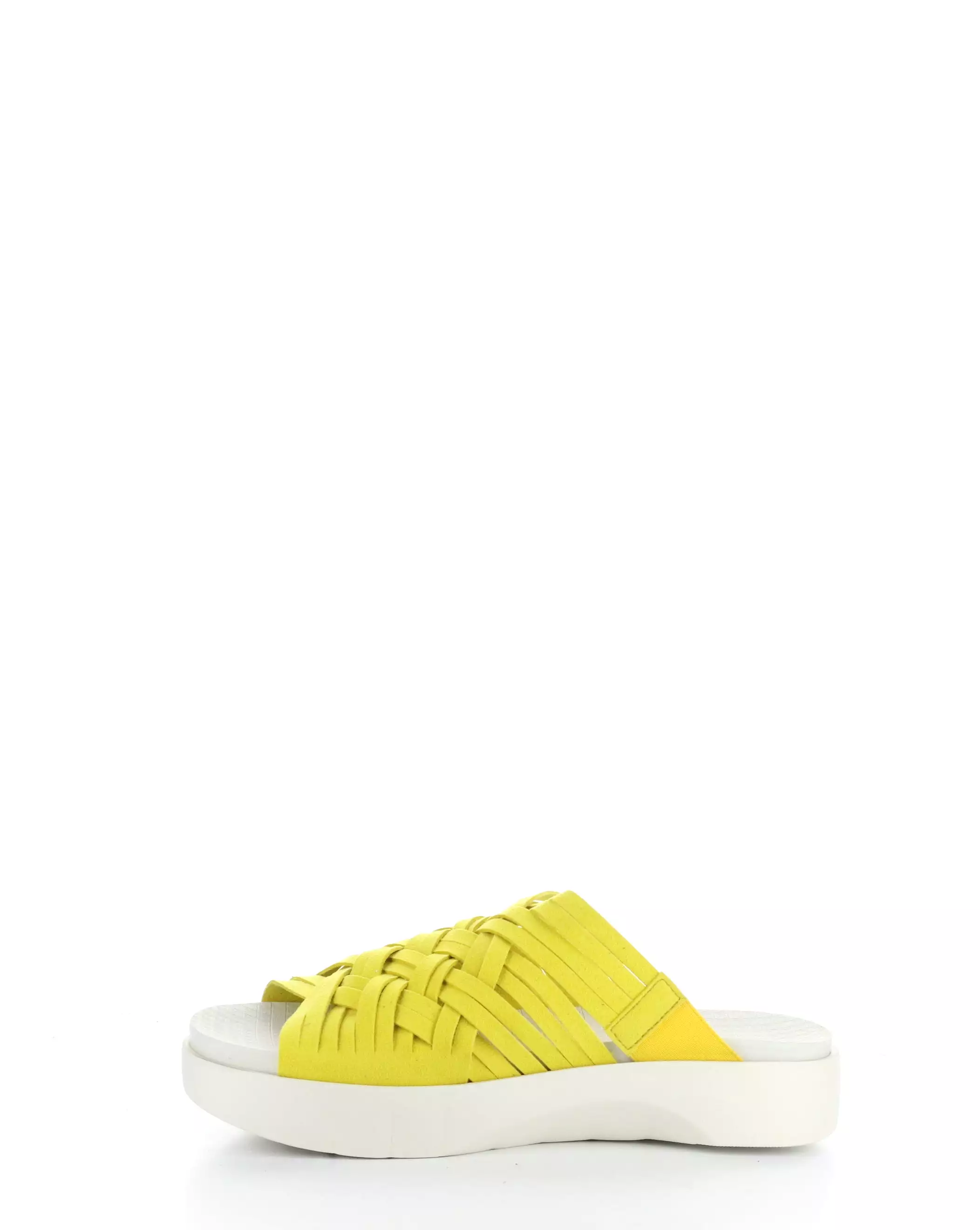 RISED YELLOW Slip-on Sandals