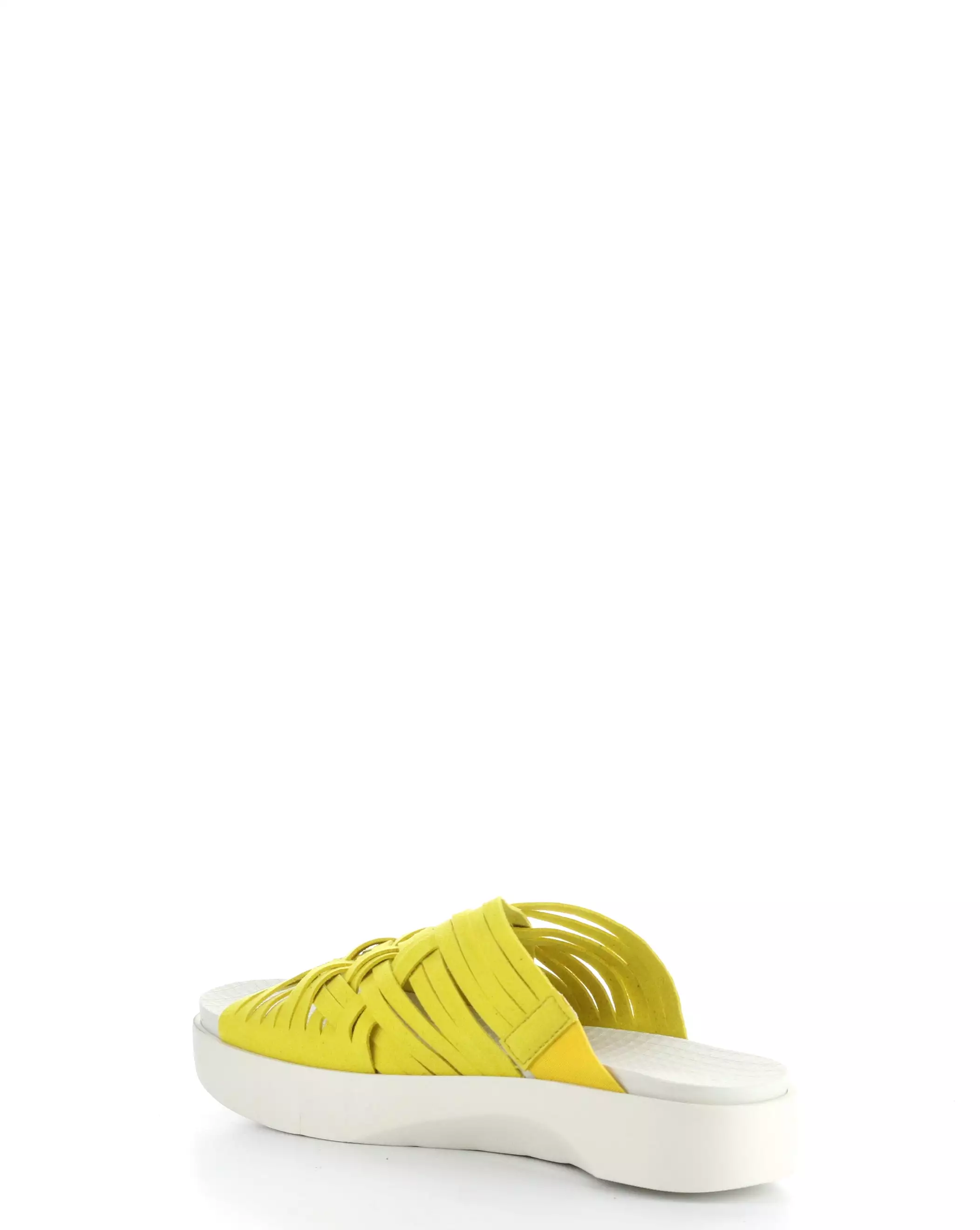 RISED YELLOW Slip-on Sandals