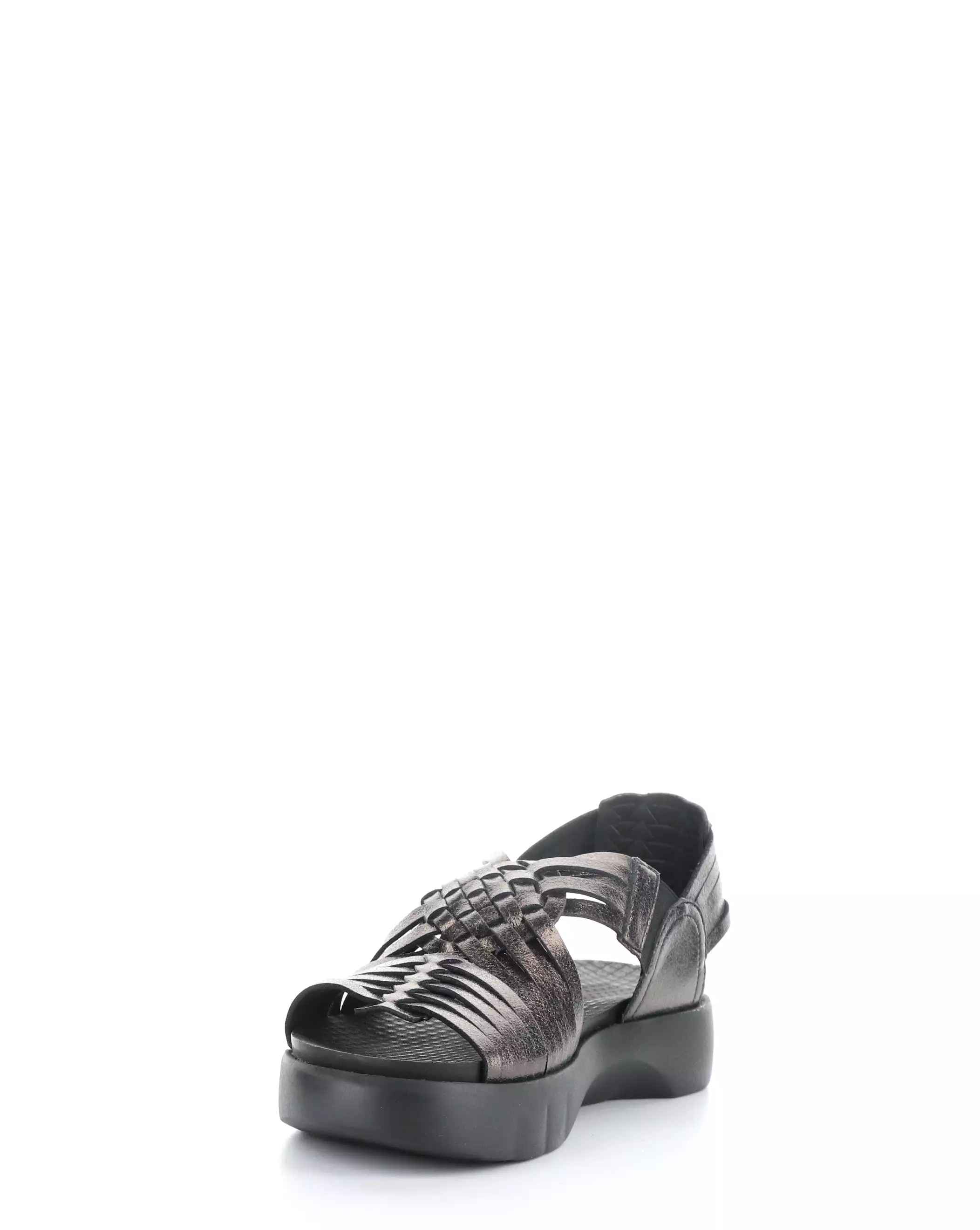 RIZER GUN METAL Round Toe Sandals