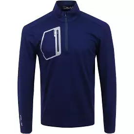 RLX Luxury Performance Jersey Half Zip French Navy - 2024