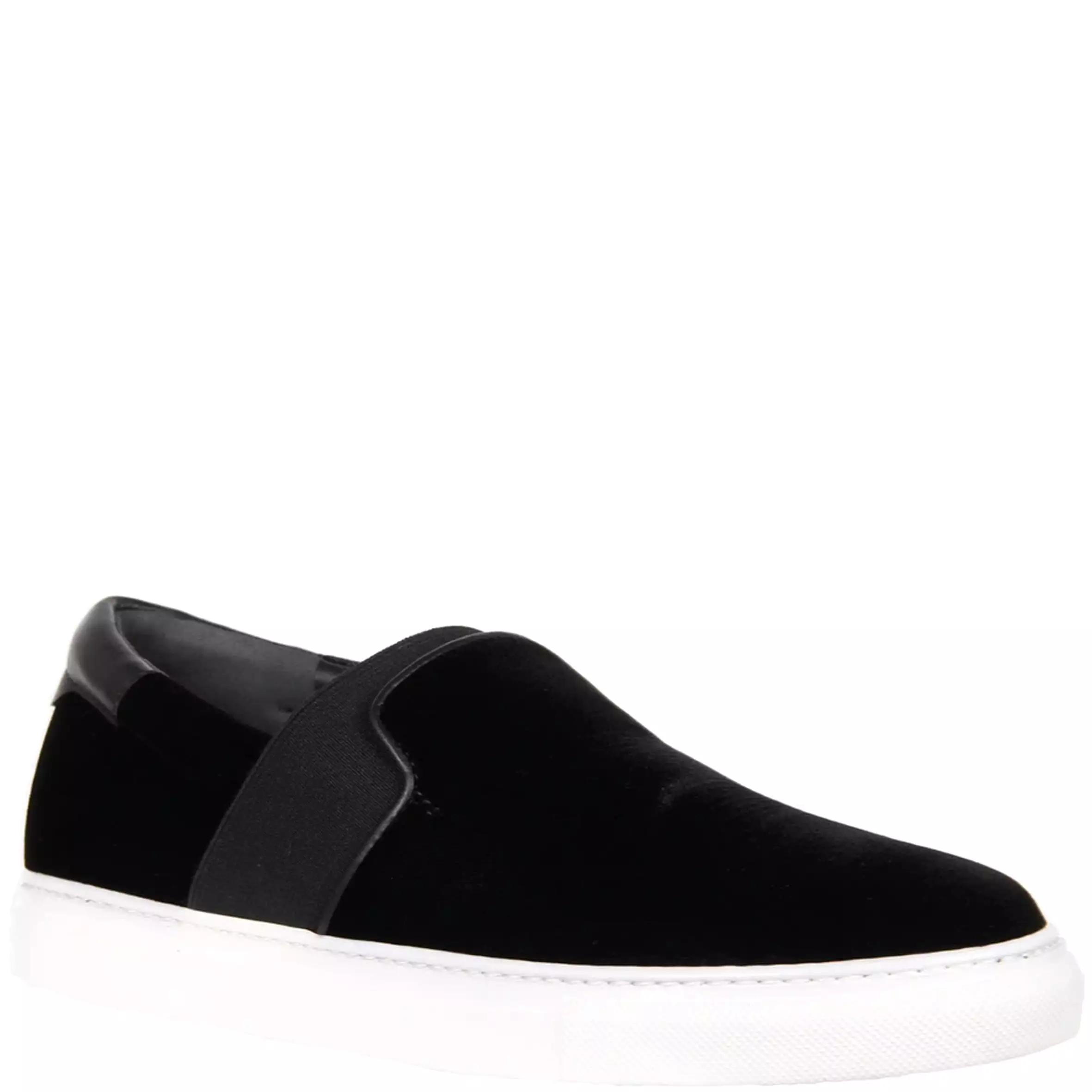 Slip-On Sneakers Velvet, Black