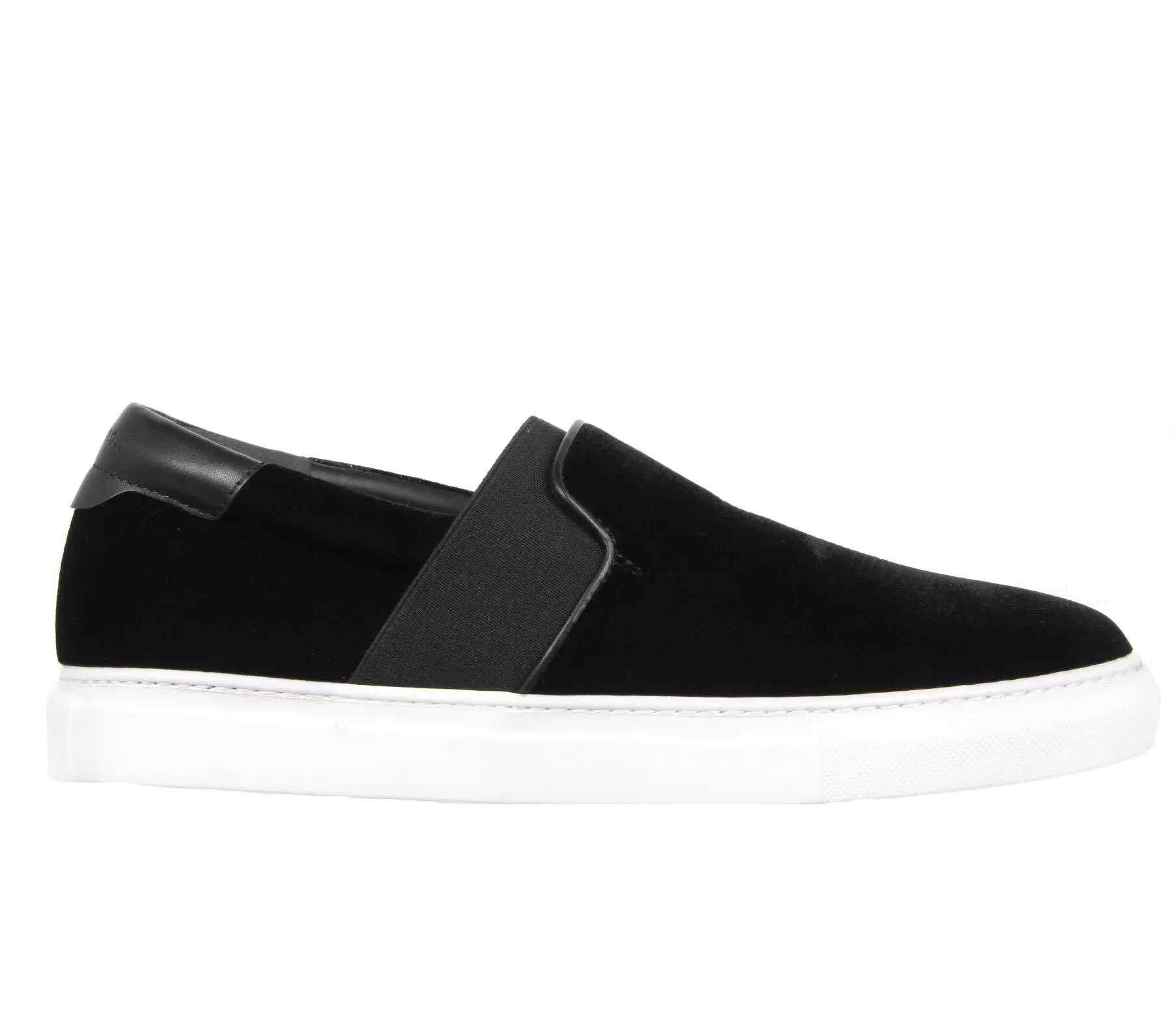 Slip-On Sneakers Velvet, Black