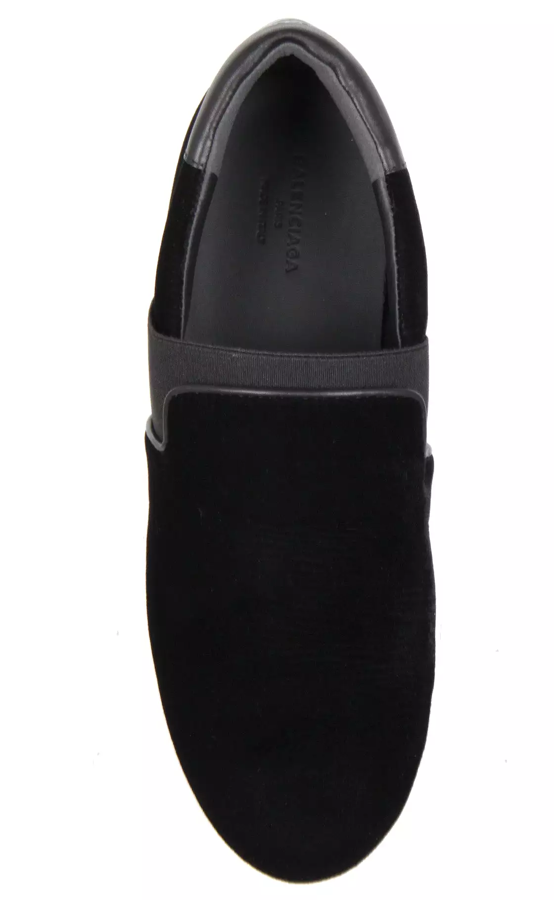 Slip-On Sneakers Velvet, Black