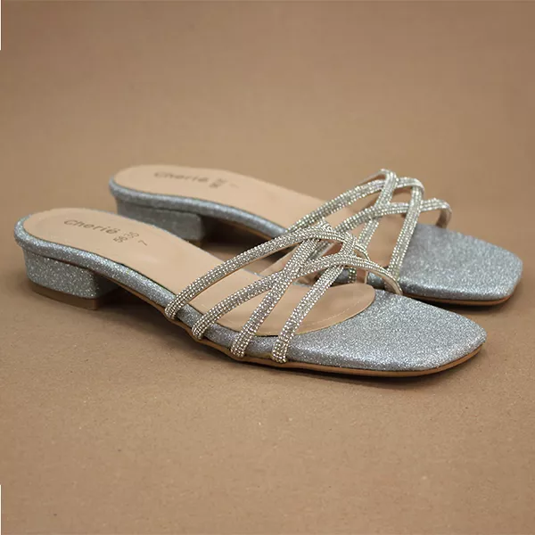 Sliver Fancy & Stylish Slippers for women