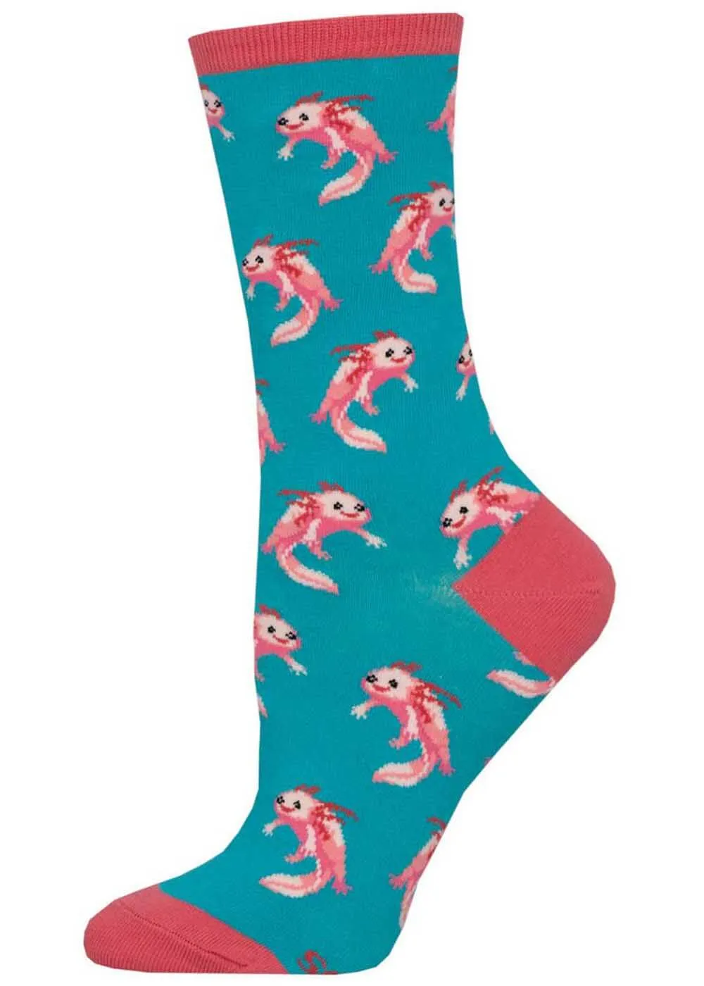 Socksmith Axolotl Socks Teal