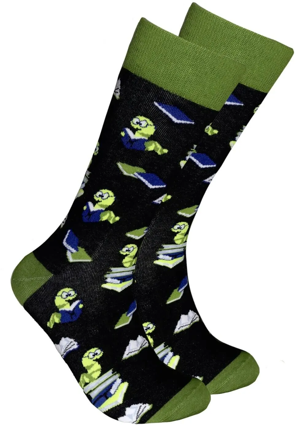 Soctopus Bookworm Socks Black