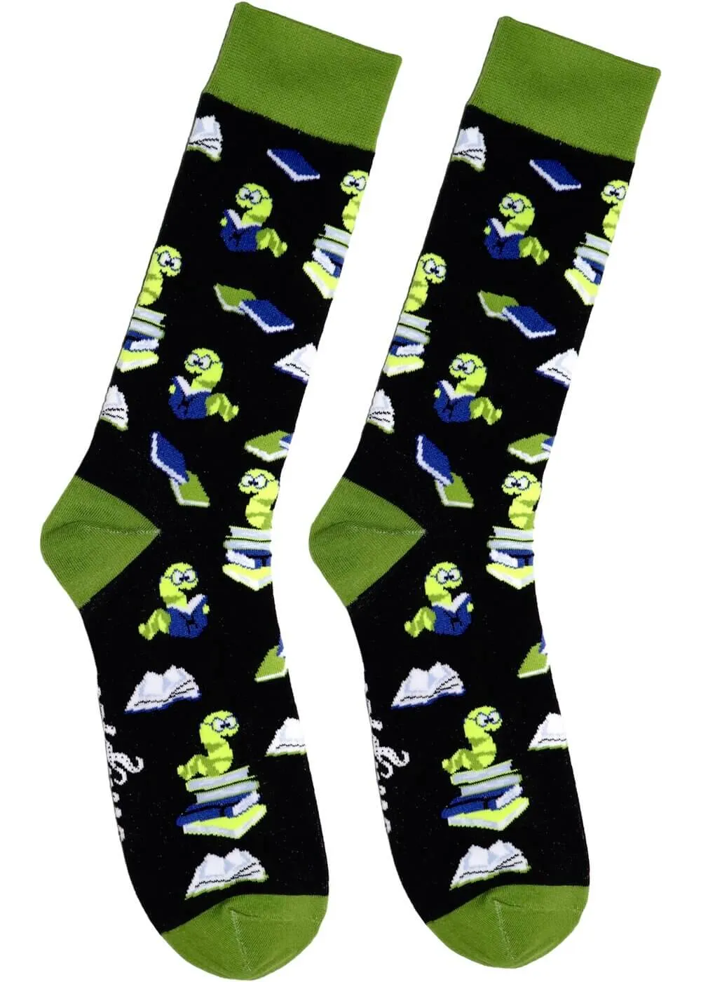 Soctopus Bookworm Socks Black