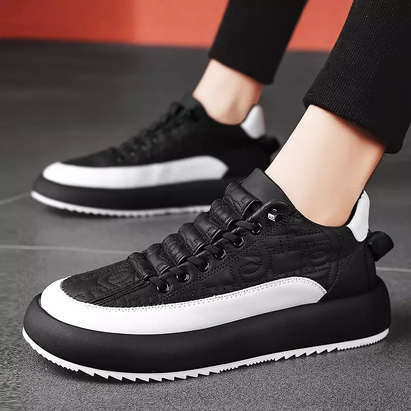 Spring Solid Fashion Men Sneakers