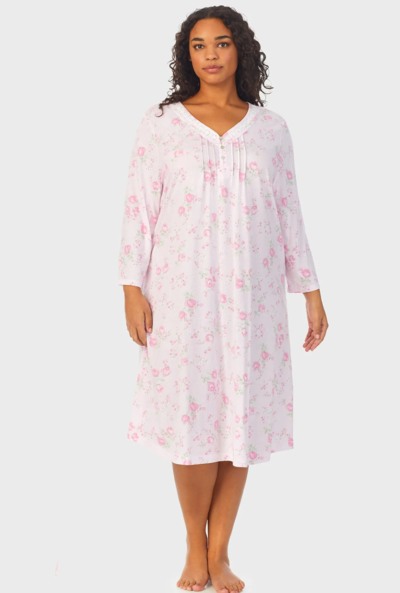 Sweet Rose Cotton Waltz Nightgown