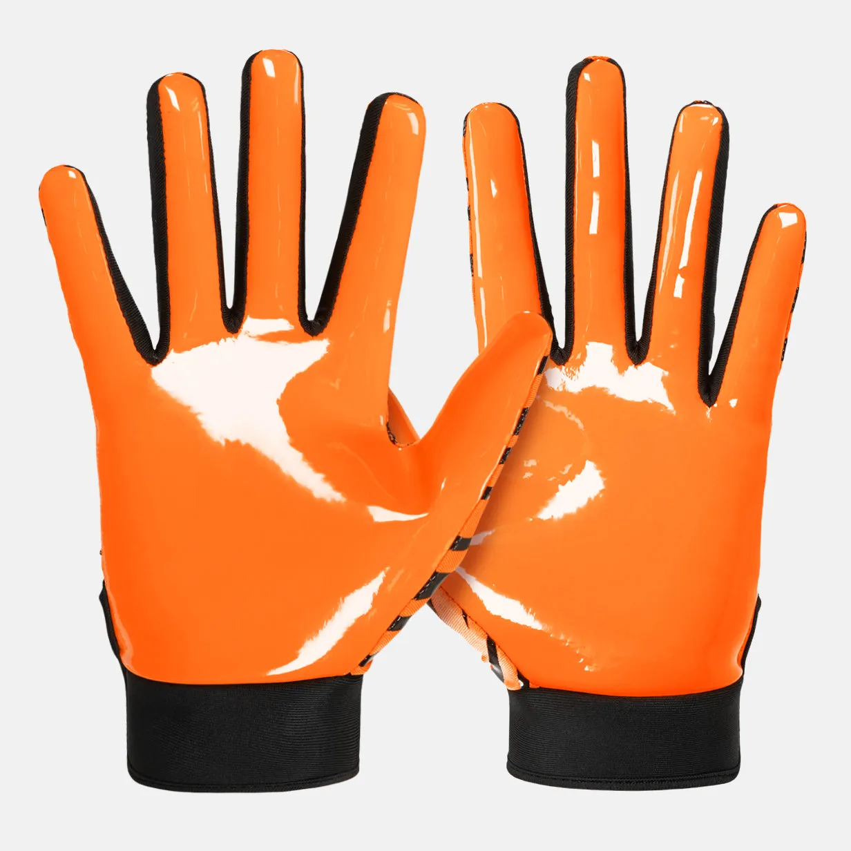 Tiger Stripes Sticky Football Receiver Gloves