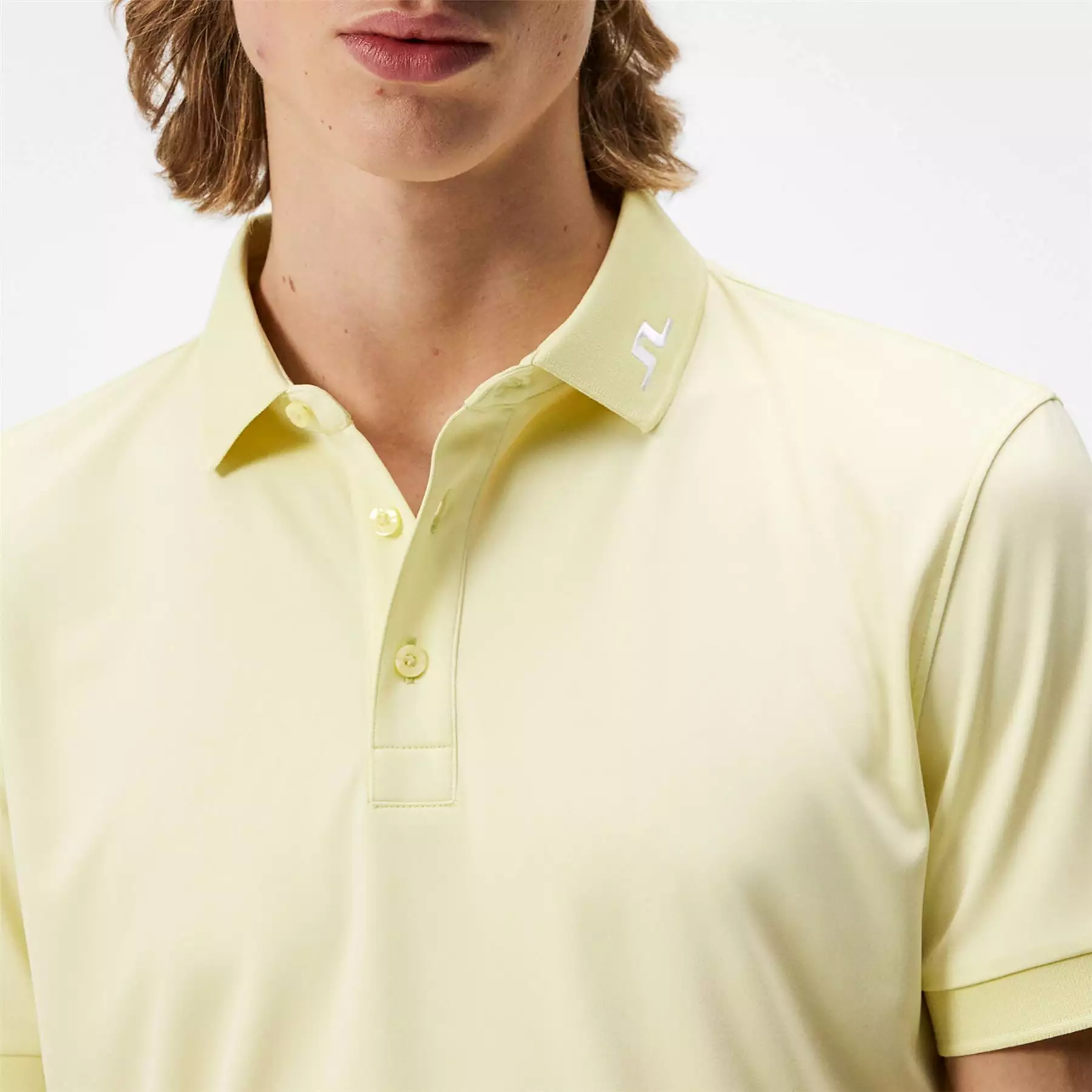 Tour Tech Slim Fit TX Jersey Polo Wax Yellow - SS24