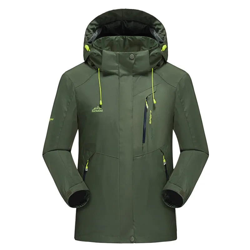 Veste de randonnée imperméable & coupe 3D tridimensionnelle pour homme 770g LNGXO - Ksk Sport