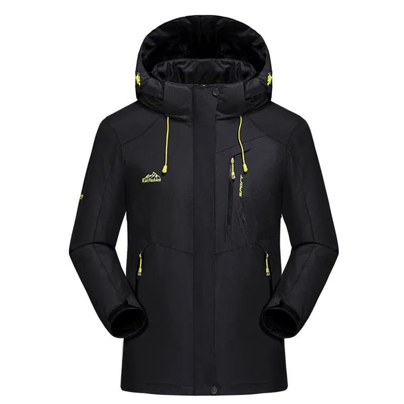 Veste de randonnée imperméable & coupe 3D tridimensionnelle pour homme 770g LNGXO - Ksk Sport