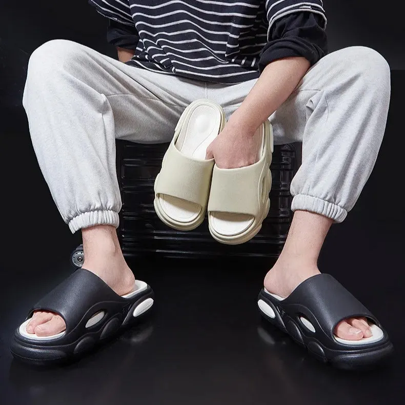 Voga Thick-Soled Slippers for Men/Women-