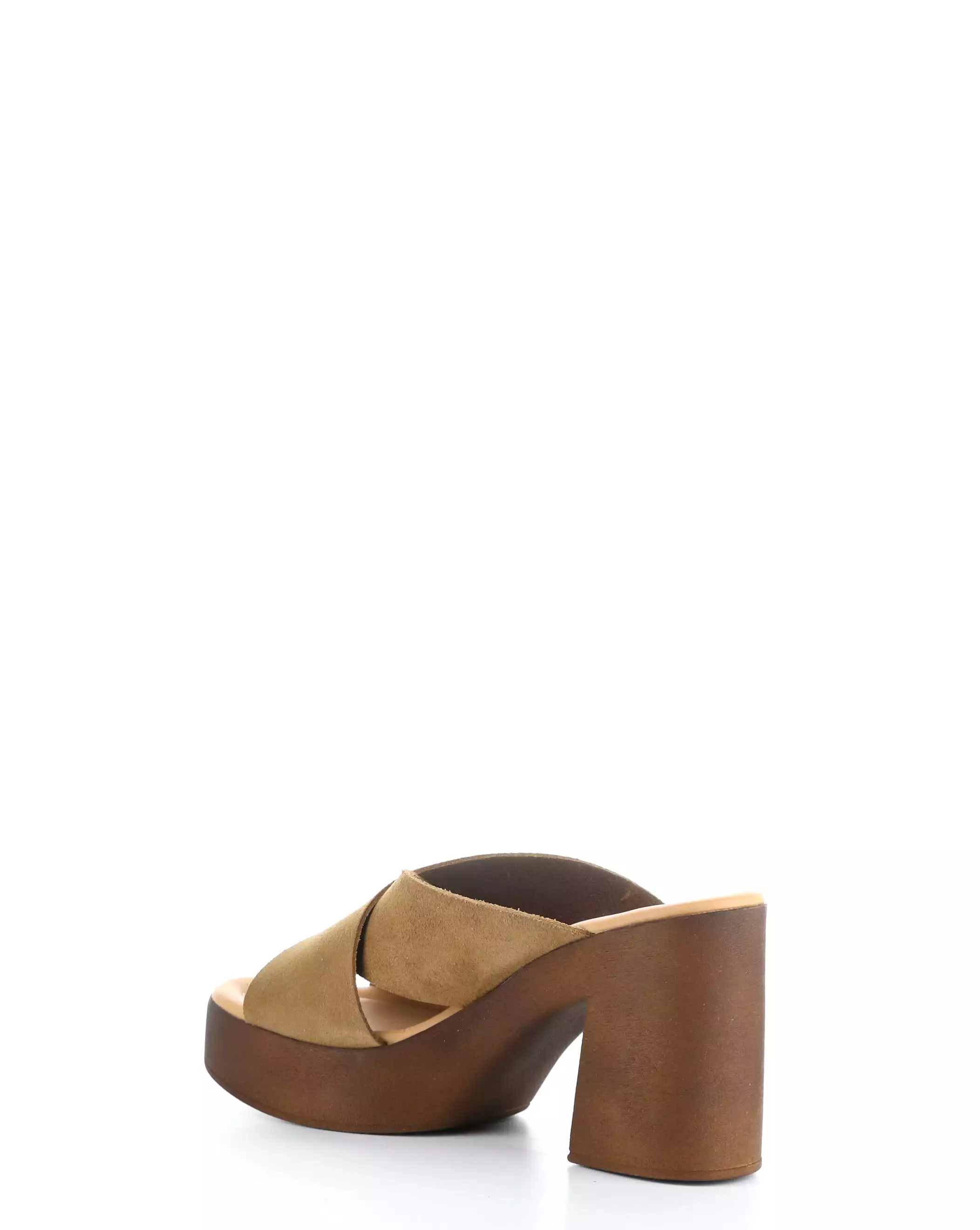 WILMA COGNAC Slip-on Sandals